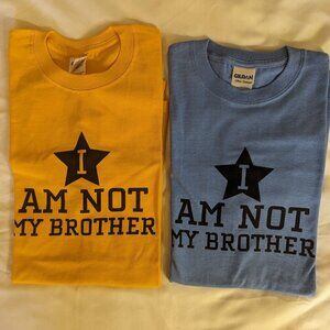 Celebrate Twins! Two T-Shirts